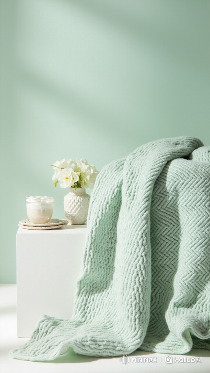 100% Baby Alpaca Wool Throw Blanket